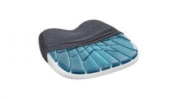 Zitkussen voor rolstoel of kantoor technogel seat pad wedge half open