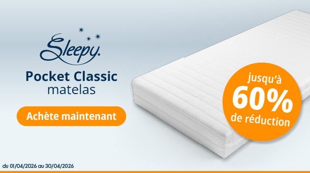 Matelas Sleepy Classic Pocket