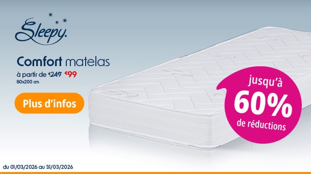 Matelas Sleepy Comfort (Web Only)