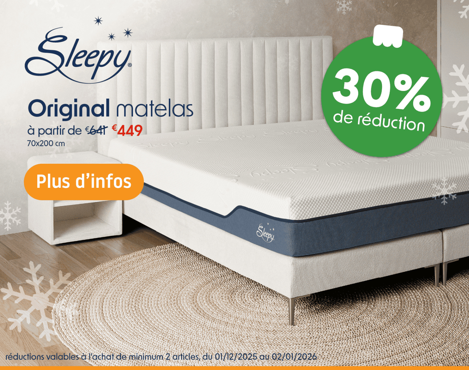 Matelas Sleepy Original