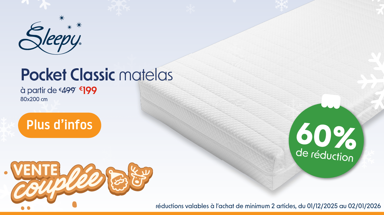 Matelas Sleepy Classic Pocket