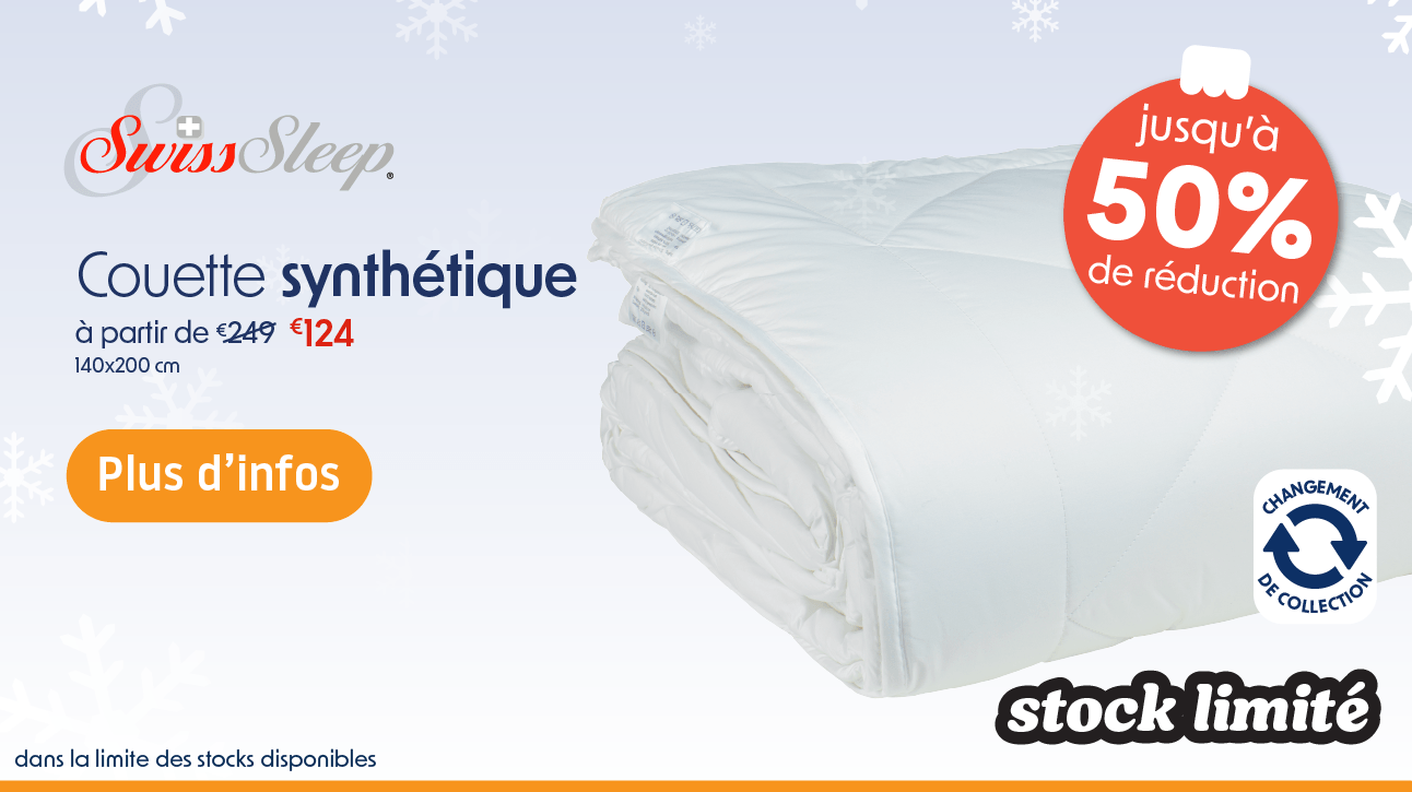 Couette SwissSleep Synthétique