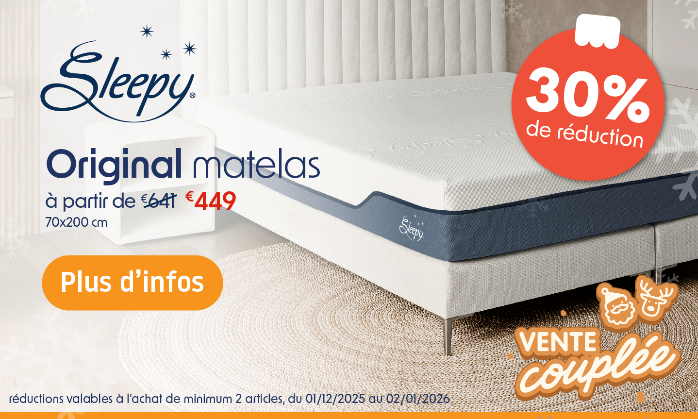 Matelas Sleepy Original