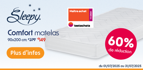 Matelas Sleepy Comfort (Web Only)