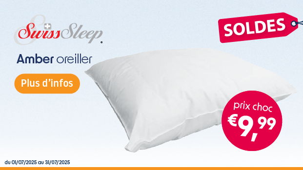 Coussin SwissSleep Amber