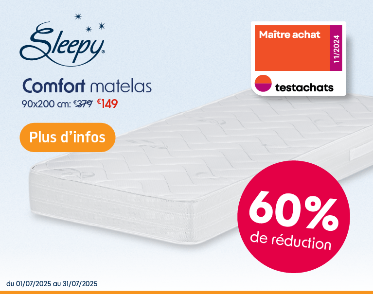 Matelas Sleepy Comfort (Web Only)