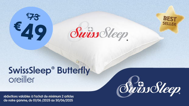 Oreiller SwissSleep Butterfly