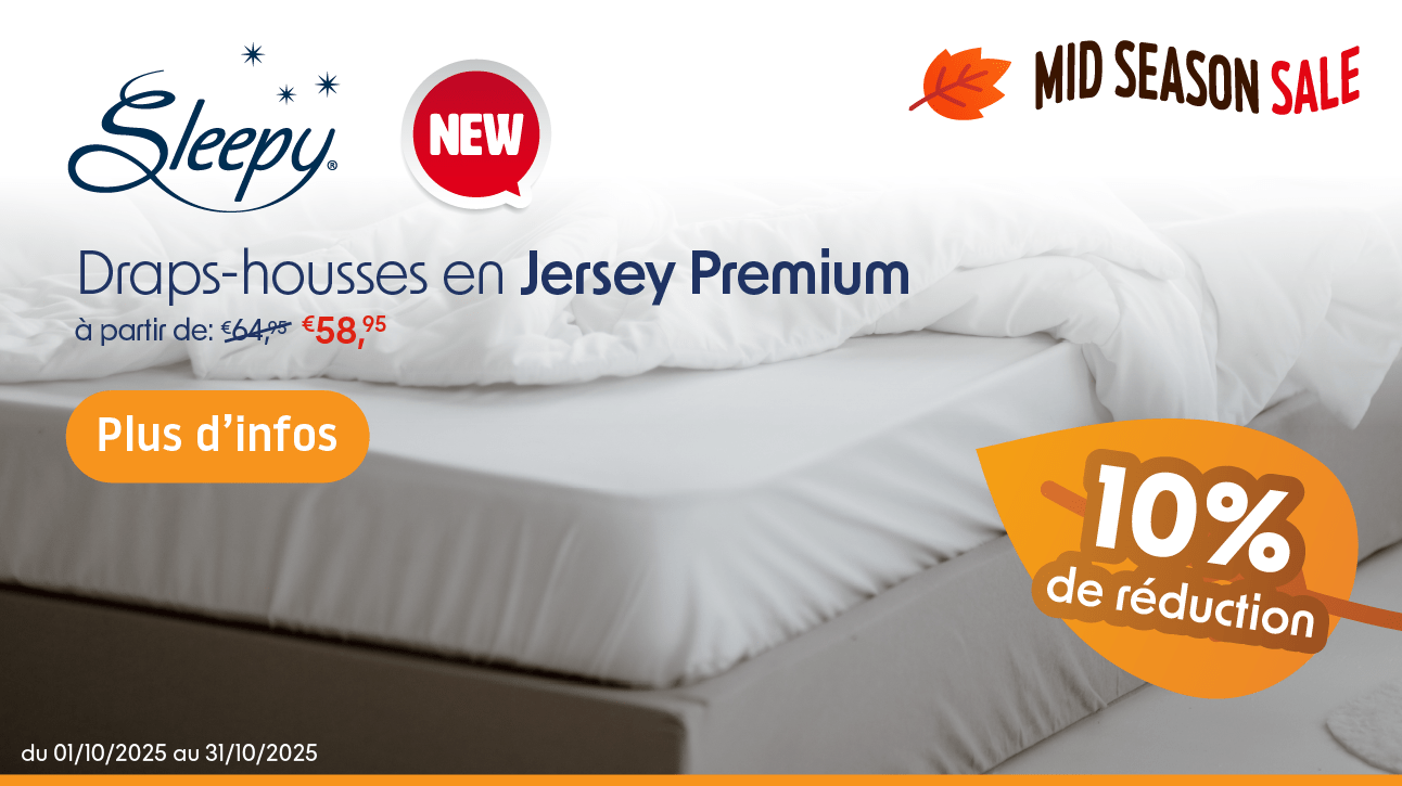 Drap-housse Sleepy Jersey Premium