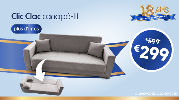 Fauteuil lit Clic Clac