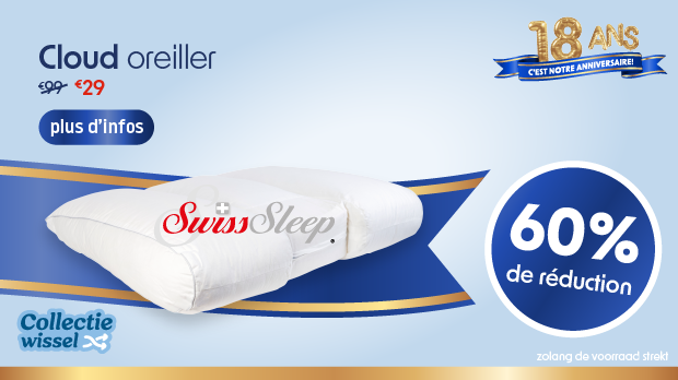Coussin Swisssleep Cloud