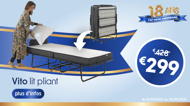 Lit pliant Vito Deluxe